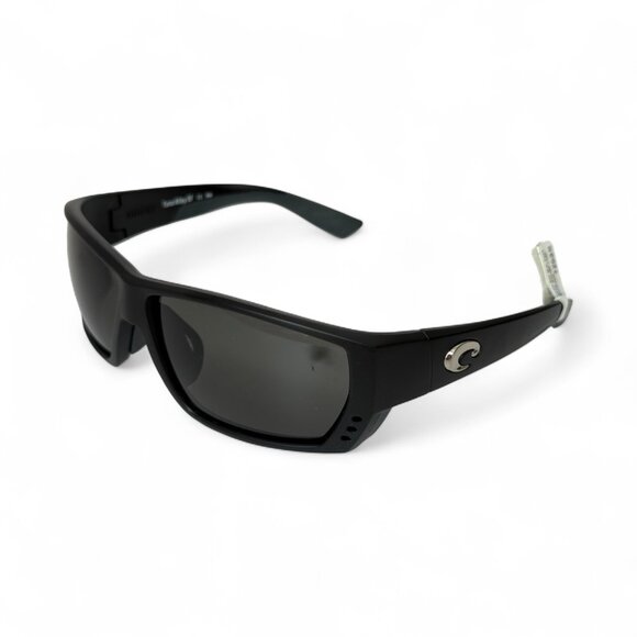 Costa Del Mar Other - Costa Del Mar Sunglasses Tuna Alley Omnifit Matte Black Gray 580G Polarized